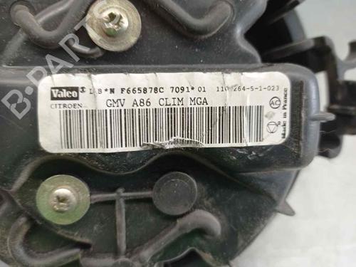 Heater blower motor CITROËN C2 (JM_) 1.4 HDi | BP9707833M62 