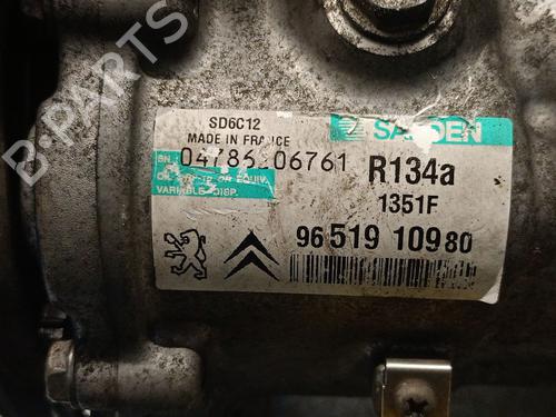 AC compressor PEUGEOT 207 (WA_, WC_) 1.4 16V | BP29808933M34