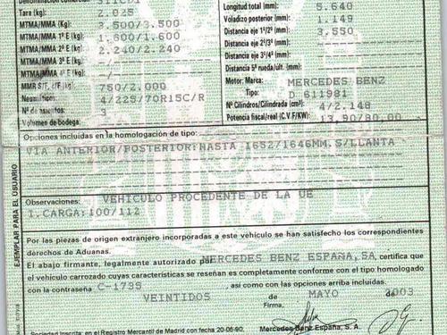 Brugte MERCEDES-BENZ SPRINTER 3-t Van (B903)  311 CDI (903.661, 903.662, 903.663)  4614024