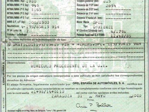 Fuel pump OPEL ZAFIRA A MPV (T98)  | BP31758729M76 