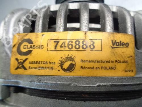 Alternator OPEL VECTRA B (J96) 2.0 DTI 16V (F19) | BP9097699M7 