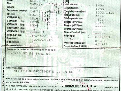 Gearbox CITROËN XANTIA (X1_, X2_) 2.0 HDI 109 | BP5829224M3 