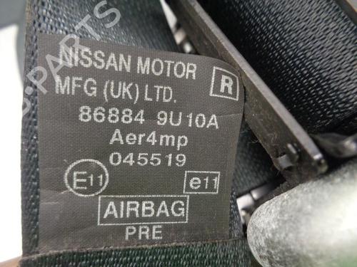 Front right seatbelt NISSAN NOTE (E11, NE11) 1.5 dCi | BP10273793I25 