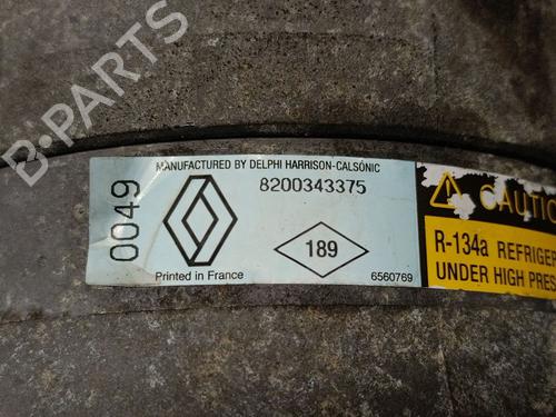 AC compressor RENAULT LAGUNA II (BG0/1_) 1.9 dCi (BG08, BG0G) | BP31052375M34
