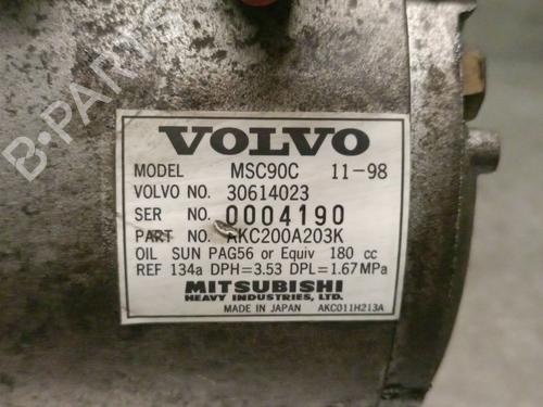 AC compressor VOLVO S40 I (644) 1.8 | BP30793622M34