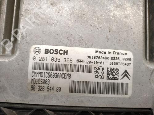 Engine control unit (ECU) PEUGEOT EXPERT Van (V_) 1.5 BlueHDi 100 | BP33816969M57  - Image 5