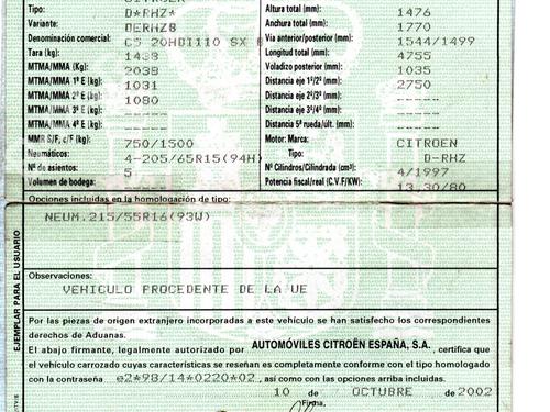 Køler CITROËN C5 I Break (DE_) 2.0 HDi (DERHZB, DERHZE) | BP8813284M31 