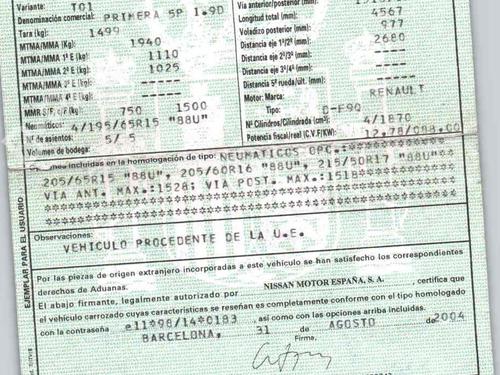 Electronic sensor NISSAN PRIMERA Hatchback (P12) 1.9 dCi | BP22220937M84 