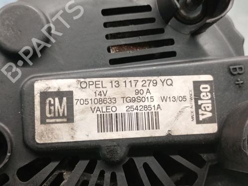 Alternator OPEL CORSA C (X01) 1.3 CDTI (F08, F68) | BP31194850M7