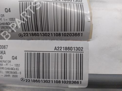 Passenger airbag MERCEDES-BENZ S-CLASS (W221, V221) S 320 CDI 4-matic (221.080, 221.180) | BP18013348C10 