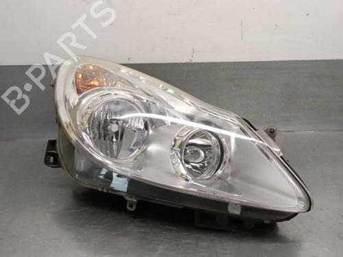 Used Right headlight OPEL CORSA D (S07) 1.2 (L08, L68) (80 hp) 30393450