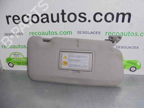 Used Right sun visor NISSAN X-TRAIL I (T30) 2.2 dCi (136 hp) 4087876