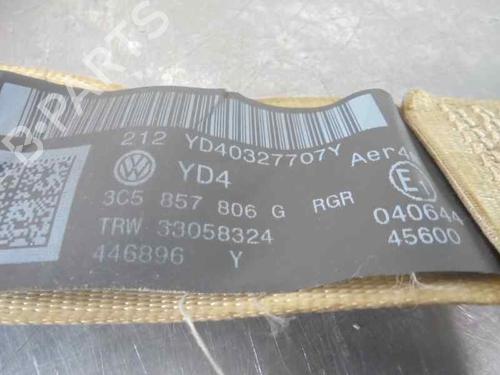 Rear right seatbelt VW PASSAT B6 (3C2) 2.0 TDI | BP7445591I28 