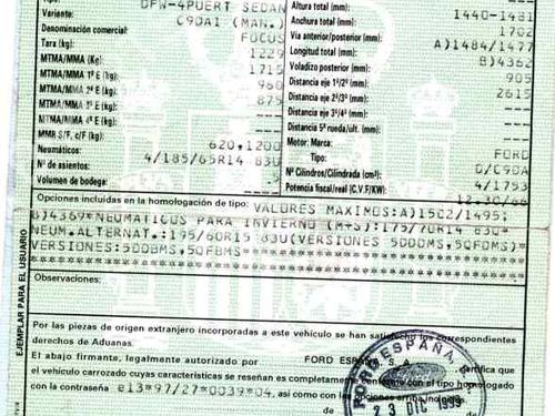 Switch FORD FOCUS I Saloon (DFW)  | BP20256598I30 