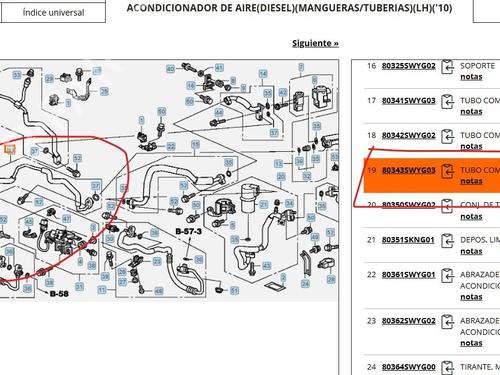 AC pipe HONDA CR-V III (RE_) 2.2 i-DTEC 4WD (RE6) | BP40121259M126 - Image 12