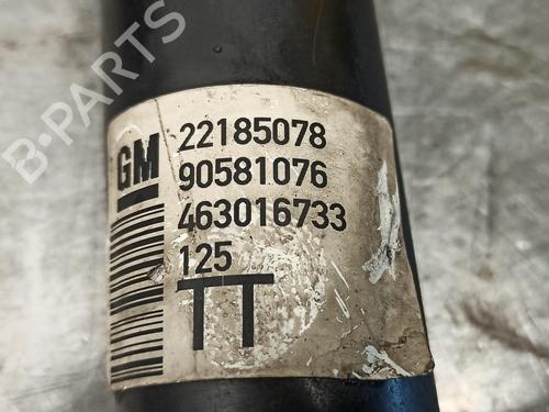 Left rear shock absorber OPEL ZAFIRA A MPV (T98)  | BP15984874M18 