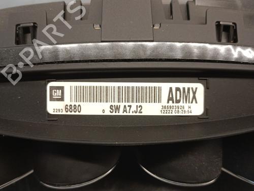 Instrument cluster OPEL INSIGNIA A (G09) 2.0 CDTI (68) | BP27929674C47 