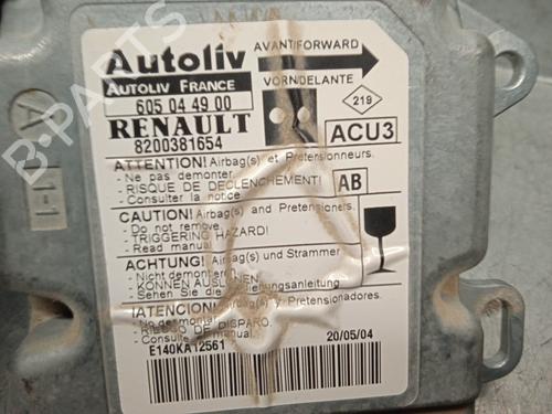 ECU airbags RENAULT KANGOO (KC0/1_) D 65 1.9 (KC0E, KC02, KC0J, KC0N) | BP12116270M53 