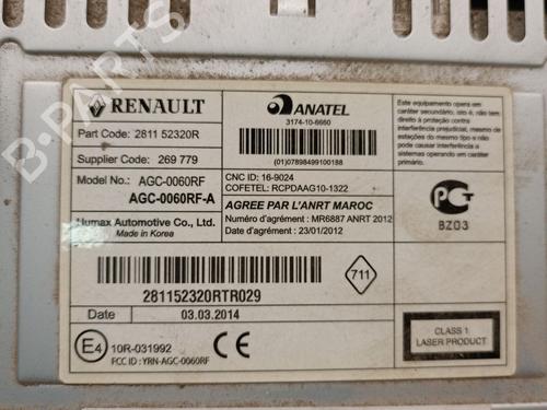 Radio DACIA SANDERO 1.2 16V | BP31144606E6 