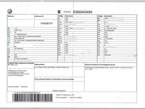Electronic sensor VW PASSAT B8 Variant (3G5, CB5) 2.0 TDI | BP30303191M84 - Image 6