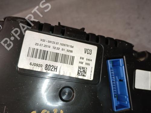 Instrument cluster SEAT IBIZA IV SC (6J1, 6P5) 1.6 TDI | BP30464071C47 