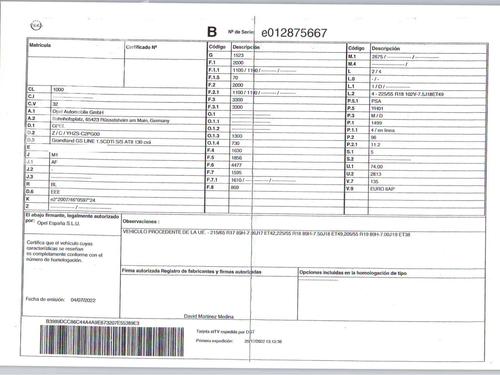 Engine OPEL GRANDLAND / GRANDLAND X (A18, P1UO) 1.5 Turbo D (75) | BP34737497M1 - Image 16