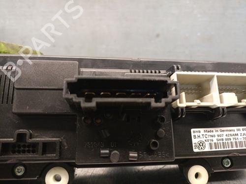 Climate control VW GOLF VI (5K1) 1.6 TDI | BP27190780I5