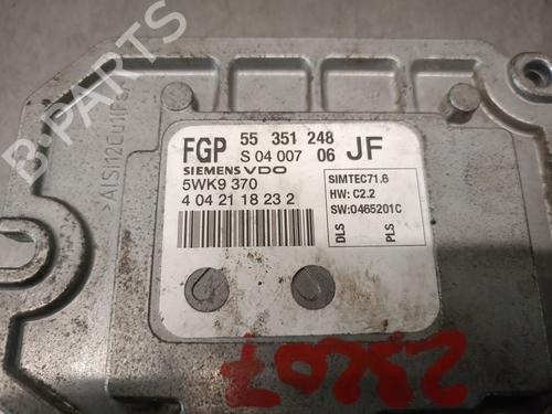 Engine control unit (ECU) OPEL ASTRA H (A04) 1.8 (L48) | BP27583801M57 