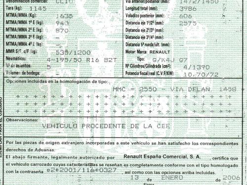Warning switch RENAULT CLIO III (BR0/1, CR0/1) 1.4 16V | BP15501709I22  - Image 9