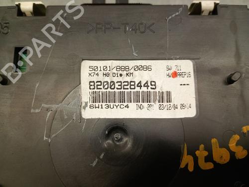 Instrument cluster RENAULT LAGUNA II (BG0/1_) 1.9 dCi (BG08, BG0G) | BP30458650C47