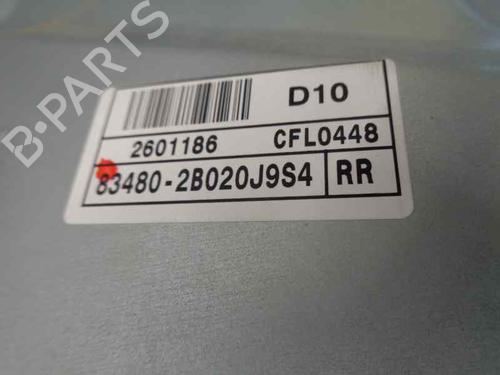 Rear right window mechanism HYUNDAI SANTA FÉ II (CM) 2.2 CRDi 4x4 | BP7299576C25 