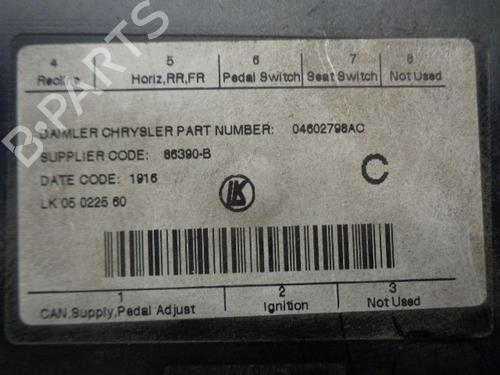 Electronic module CHRYSLER 300C (LX, LE) 3.0 CRD | BP9211671M83 - Image 5