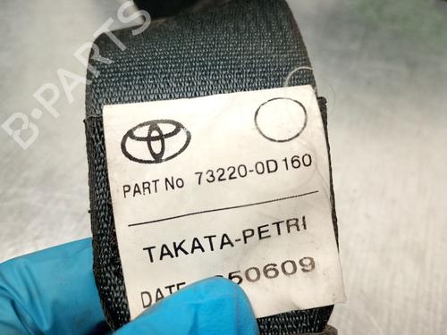 Front left seatbelt TOYOTA YARIS (_P9_) 1.4 D-4D (NLP90_, NLP90R) | BP28064810I26 