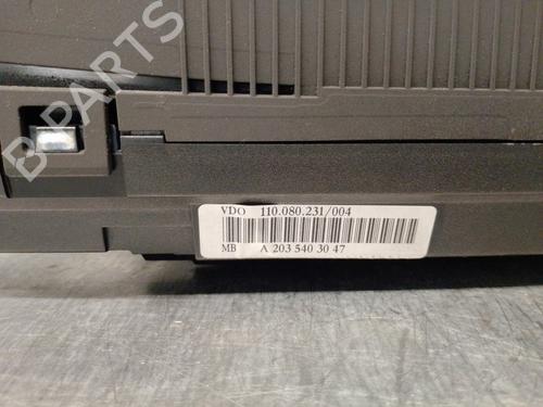 Instrument cluster MERCEDES-BENZ C-CLASS (W203) C 220 CDI (203.008) | BP14910288C47 