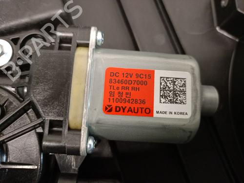 Rudehejsemekanisme Højre bagtil HYUNDAI TUCSON (TL, TLE) 1.6 CRDi | BP25782806C25 