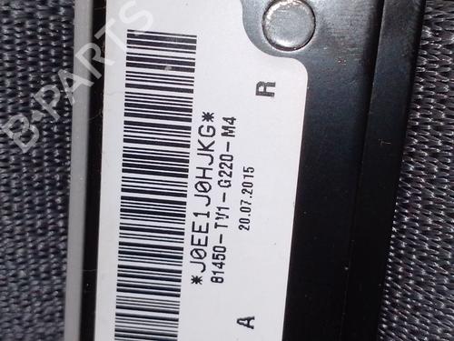 Front right seatbelt HONDA CIVIC IX (FK) 1.6 i-DTEC (FK3) | BP36778464I25 - Image 5