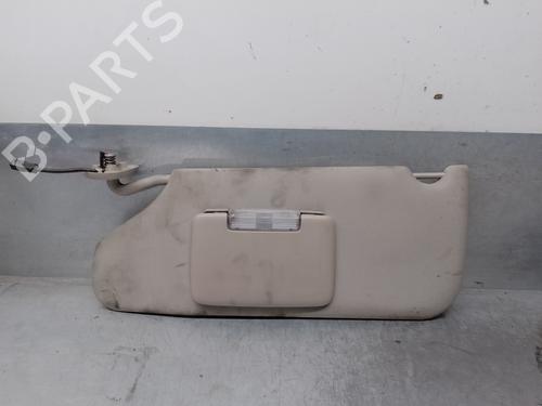 Used Left sun visor Left sun visor 16026691 16026691