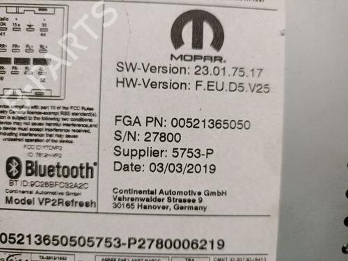 Radio FORD FOCUS II (DA_, HCP, DP) 1.6 TDCi | BP22240305E6 