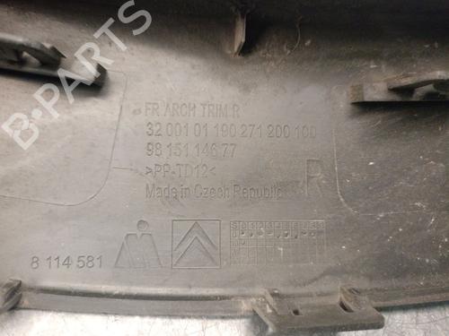 Front right wheel arch trim CITROËN C3 III (SX) 1.2 PURETECH 82 | BP29176746C135 