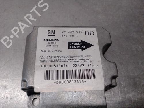 ECU airbags OPEL VECTRA B (J96) 2.0 DTI 16V (F19) | BP15369712M53 