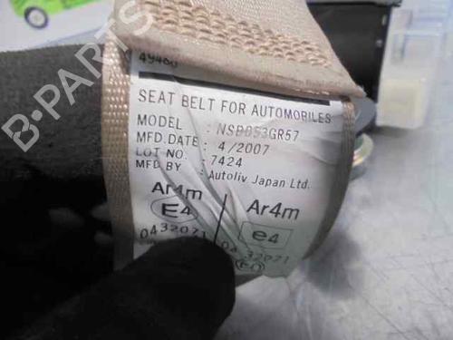Rear right seatbelt HONDA ACCORD VII (CL, CN) 2.0 (CL7) | BP7445379I28 
