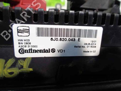 Climate control SEAT IBIZA IV ST (6J8, 6P8)  | BP5774705I5 