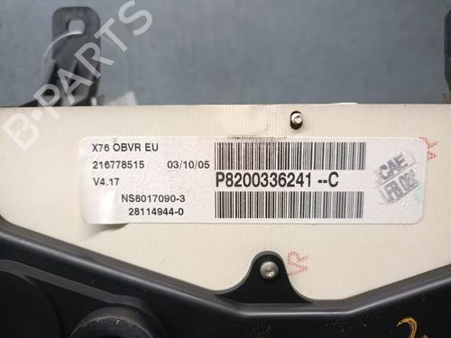 Instrument cluster RENAULT KANGOO (KC0/1_) 1.5 dCi (KC07) | BP32508350C47 