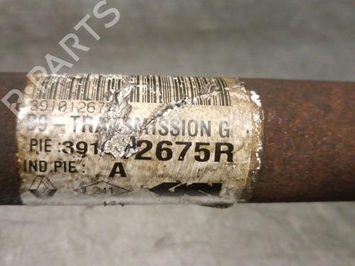 Left front driveshaft RENAULT MASTER III Van (FV) 2.3 dCi 130 FWD (FV0M, FV0Y, FV0J, FV02, FV03) | BP30736857M38 