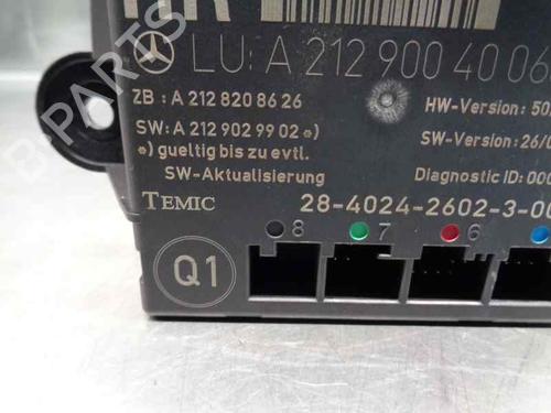 Comfort control module MERCEDES-BENZ C-CLASS (W204) C 200 CDI (204.001) | BP7531533M56 