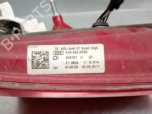 Left taillight AUDI A6 C7 Avant (4G5, 4GD) 3.0 TDI | BP28103738C34 