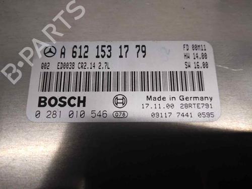 Engine control unit (ECU) MERCEDES-BENZ M-CLASS (W163) ML 270 CDI (163.113) | BP11718501M57 