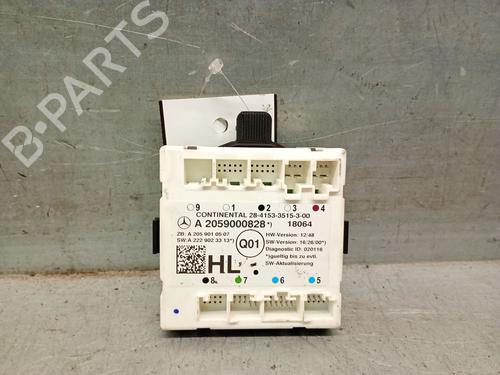 Used Comfort control module Comfort control module MERCEDES-BENZ C-CLASS (W205) C 220 BlueTEC / d (205.002, 205.004) (170 hp) 33627014 33627014