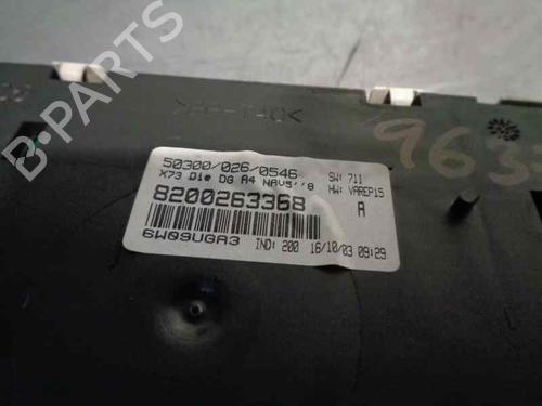Instrument cluster RENAULT VEL SATIS (BJ0_) 3.0 dCi (BJ0J, BJ0N) | BP4950009C47 