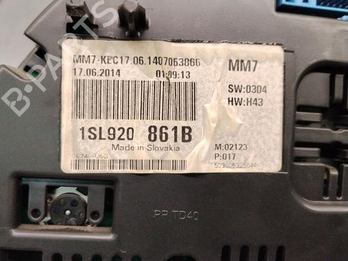 Instrument cluster SEAT Mii (KF1, KE1) 1.0 | BP38567719C47 - Image 5